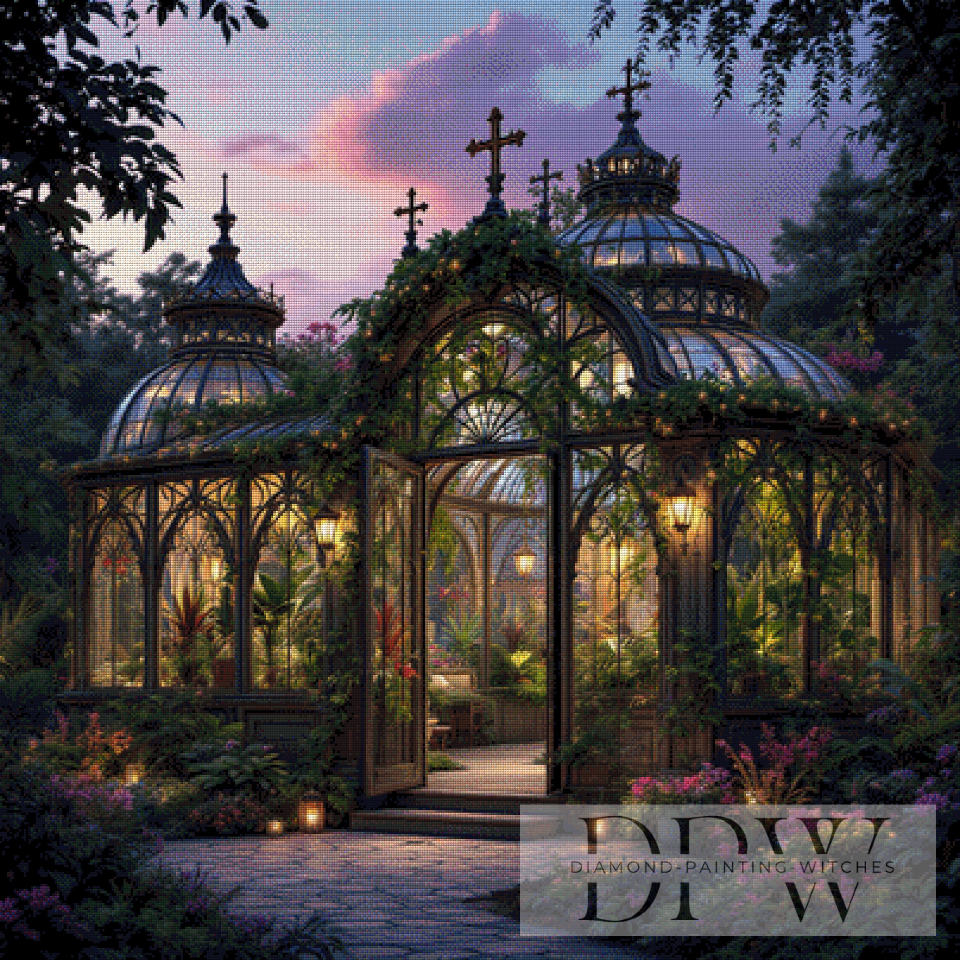 Tropisches Gartenhaus by QN mit 240 Farben