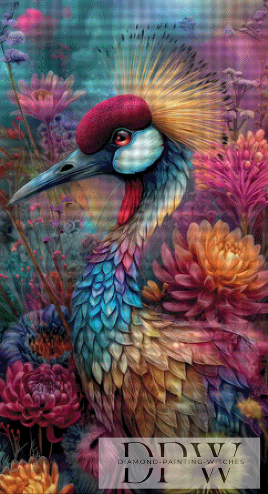 Blütenpfau by QN mit 300 Farben