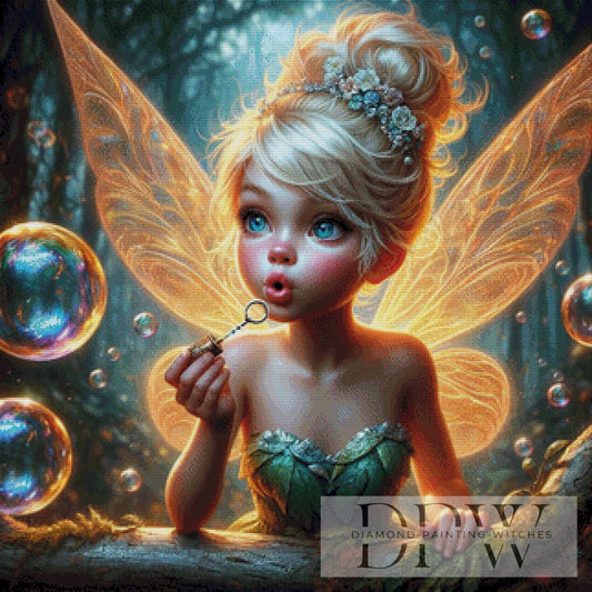 Bubblebell by CreatiVart, 80x80cm mit 280 Farben DPW-1971