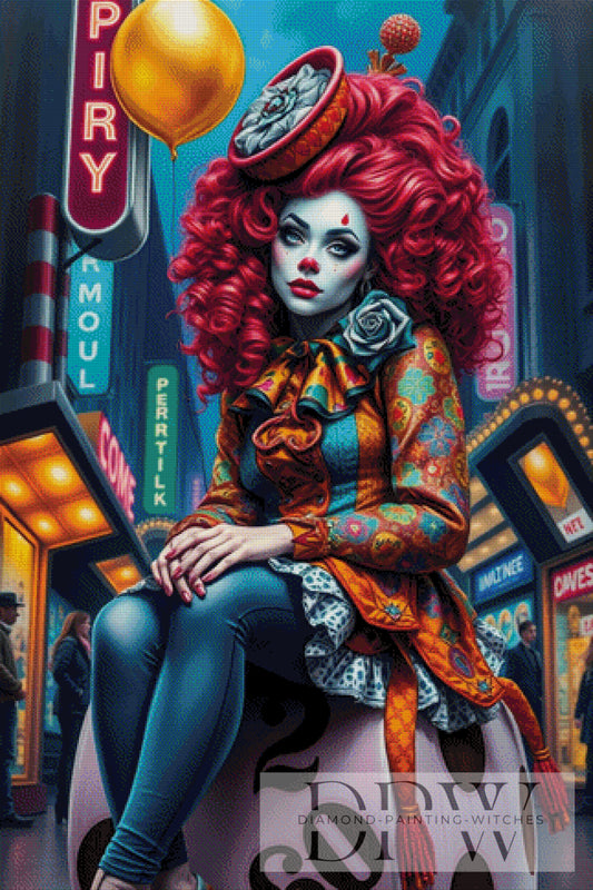 Crazy Wonderland by Casalla Vendetta, 80x120cm mit 360 Farben DPW-1990