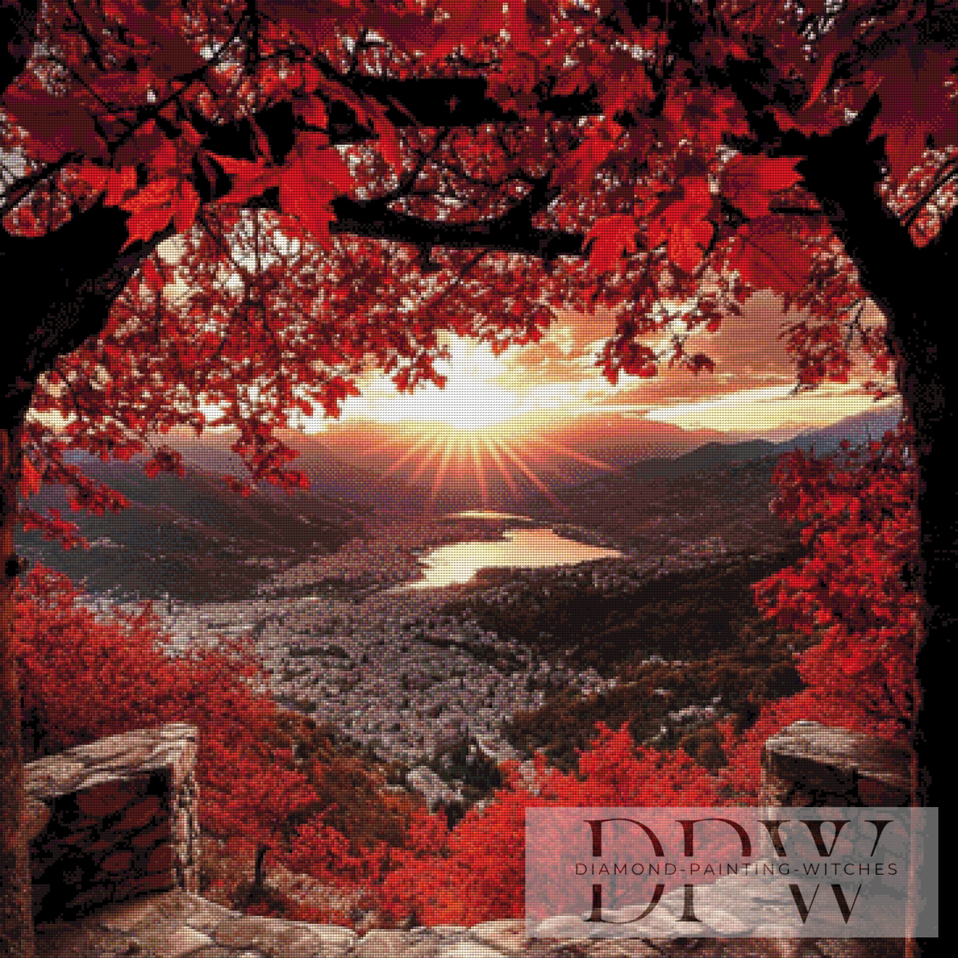 Autumn sunset by theA.art mit 155 Farben