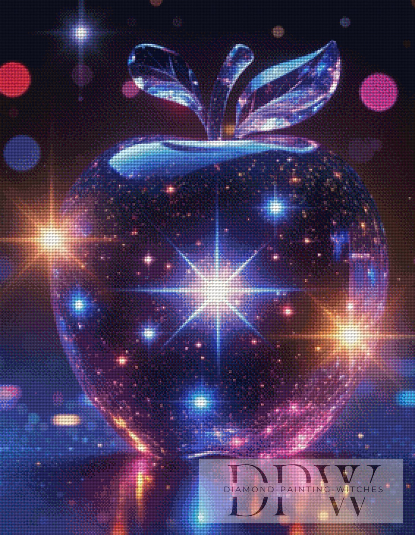 Sparkling Apple by Casalla Vendetta, 70x90cm mit 180 Farben DPW-2016
