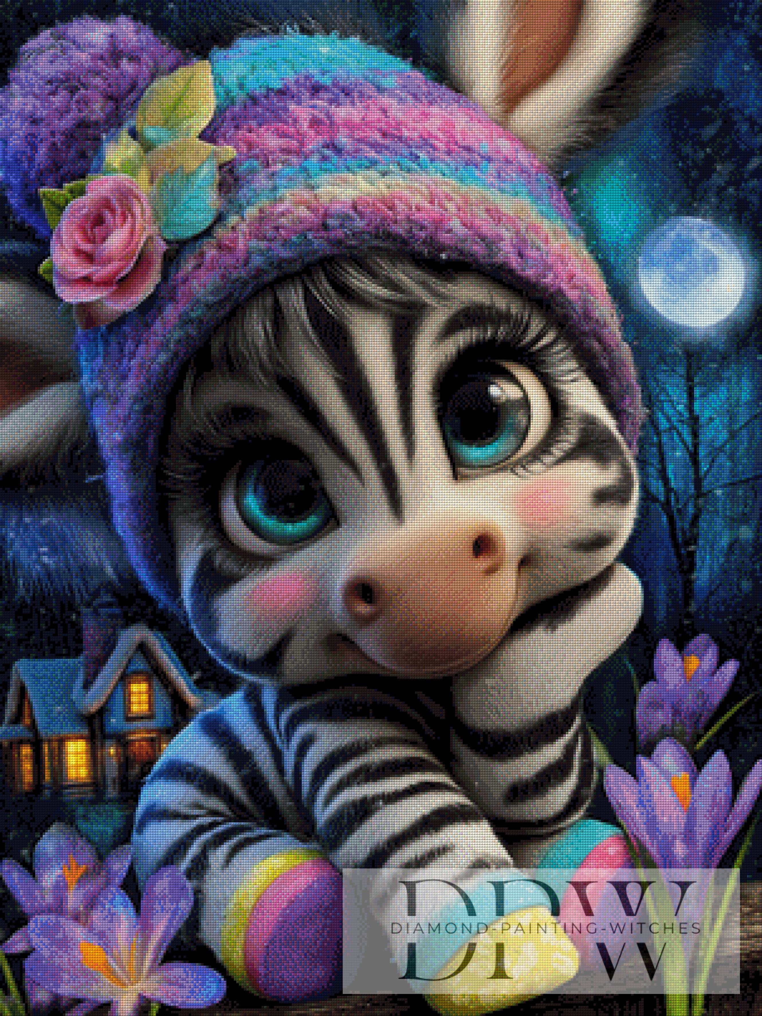 Zoe Zebra by Elly_A.I mit 310 Farben