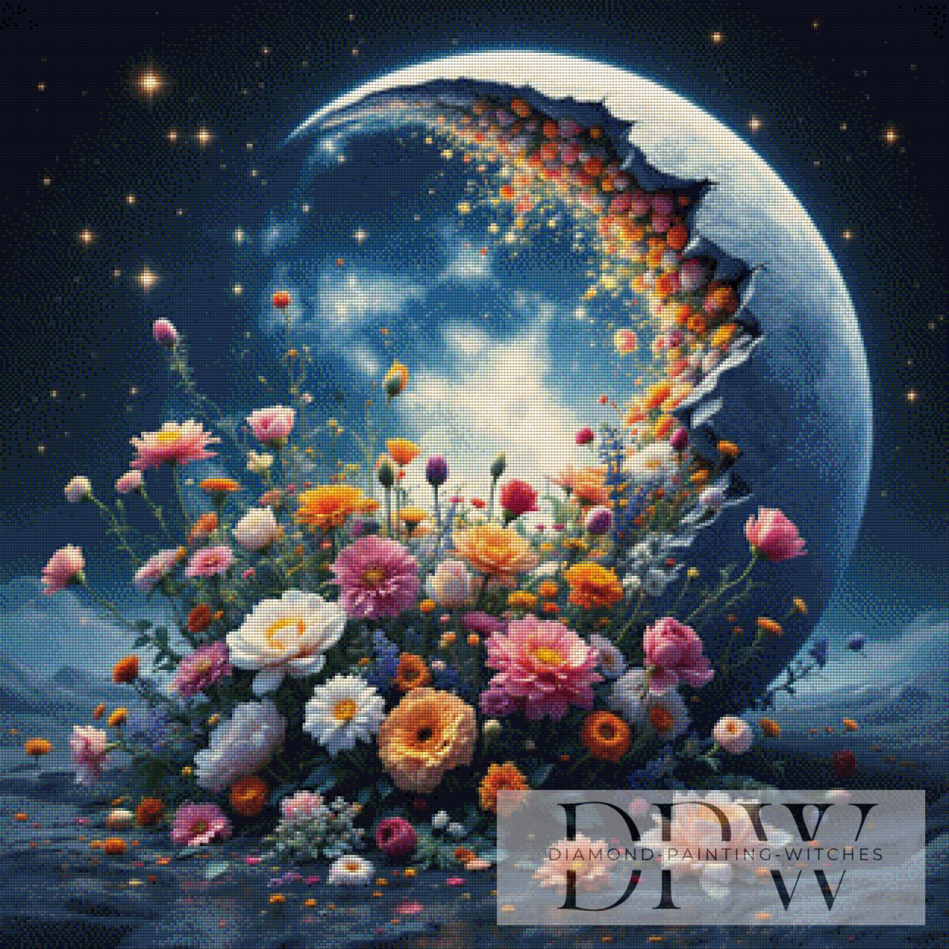 Flowermoon by QN mit 300 Farben