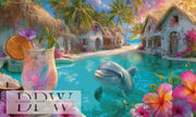 Dolphin Bay by Elly_A.I mit 400 Farben