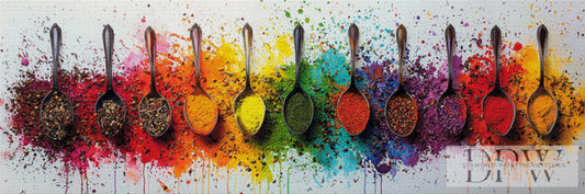 Spices by Pixxel Pics 150x50cm mit 350 Farben DPW-205