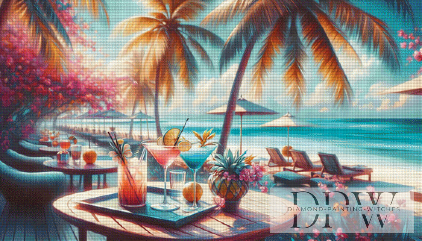 Sommer by Sunshine, 140x80cm mit 280 Farben DPW-2066