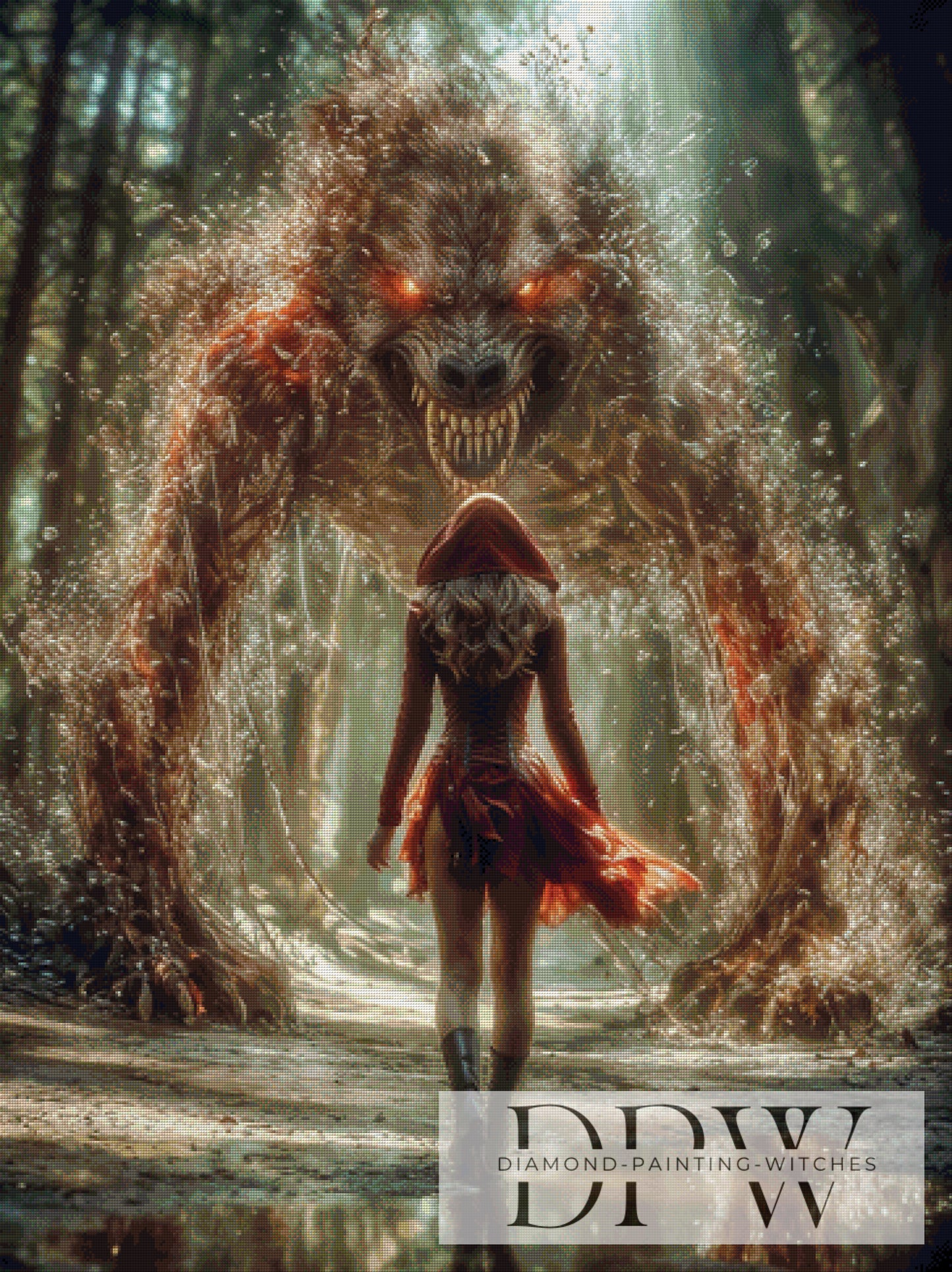 Final Battle by Pixxel Pics 90x120cm mit 155 Farben DPW-2078