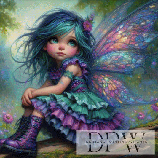 Rabea by CreatiVart, 90x90cm mit 260 Farben DPW-2115