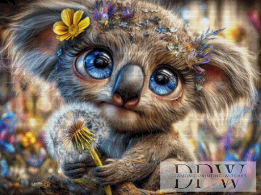 Pusti Koala by CreatiVart mit 250 Farben