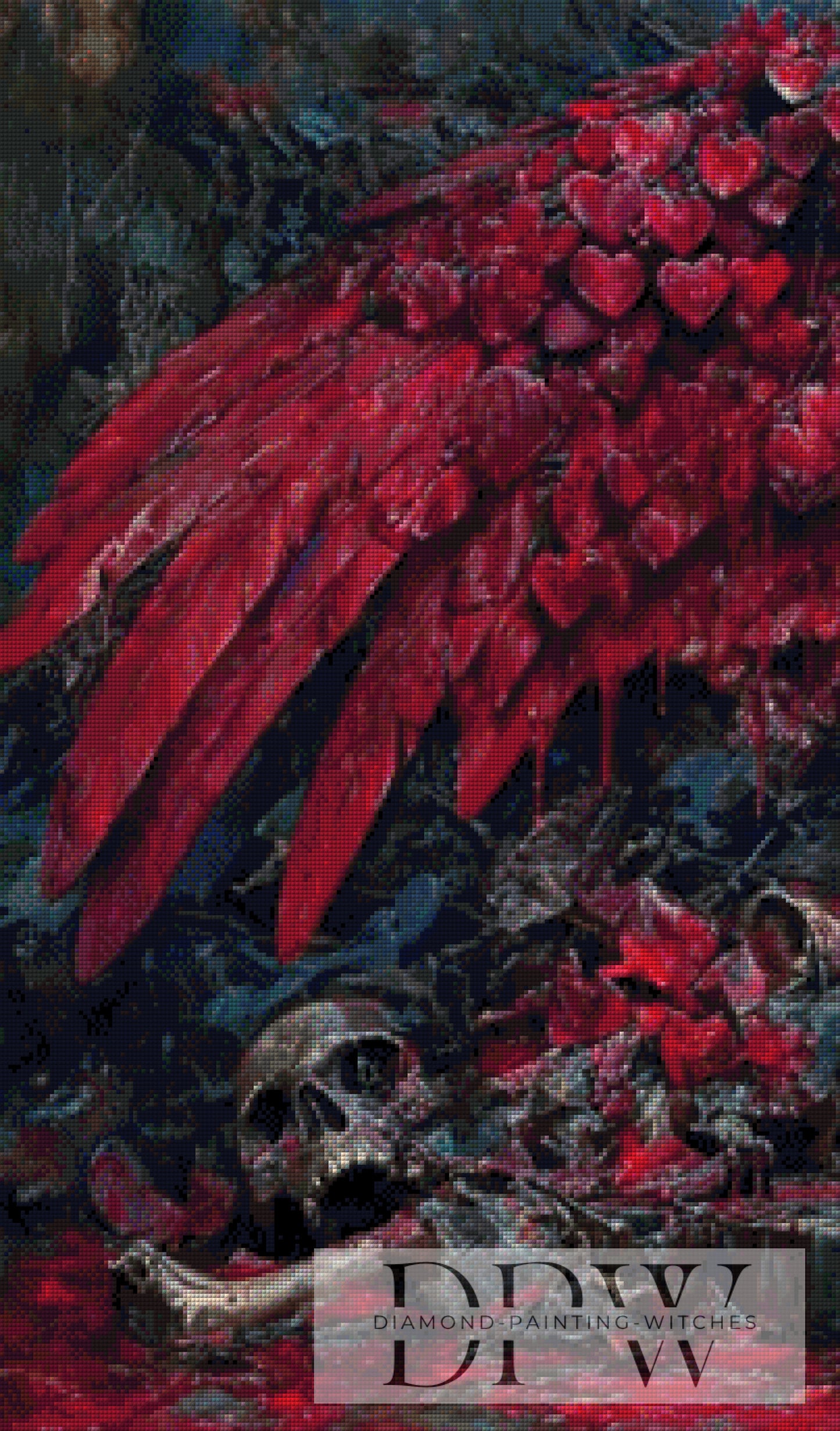 3-Teiler Angel of Hearts by Pixxel Pics 150x85  DPW-2138