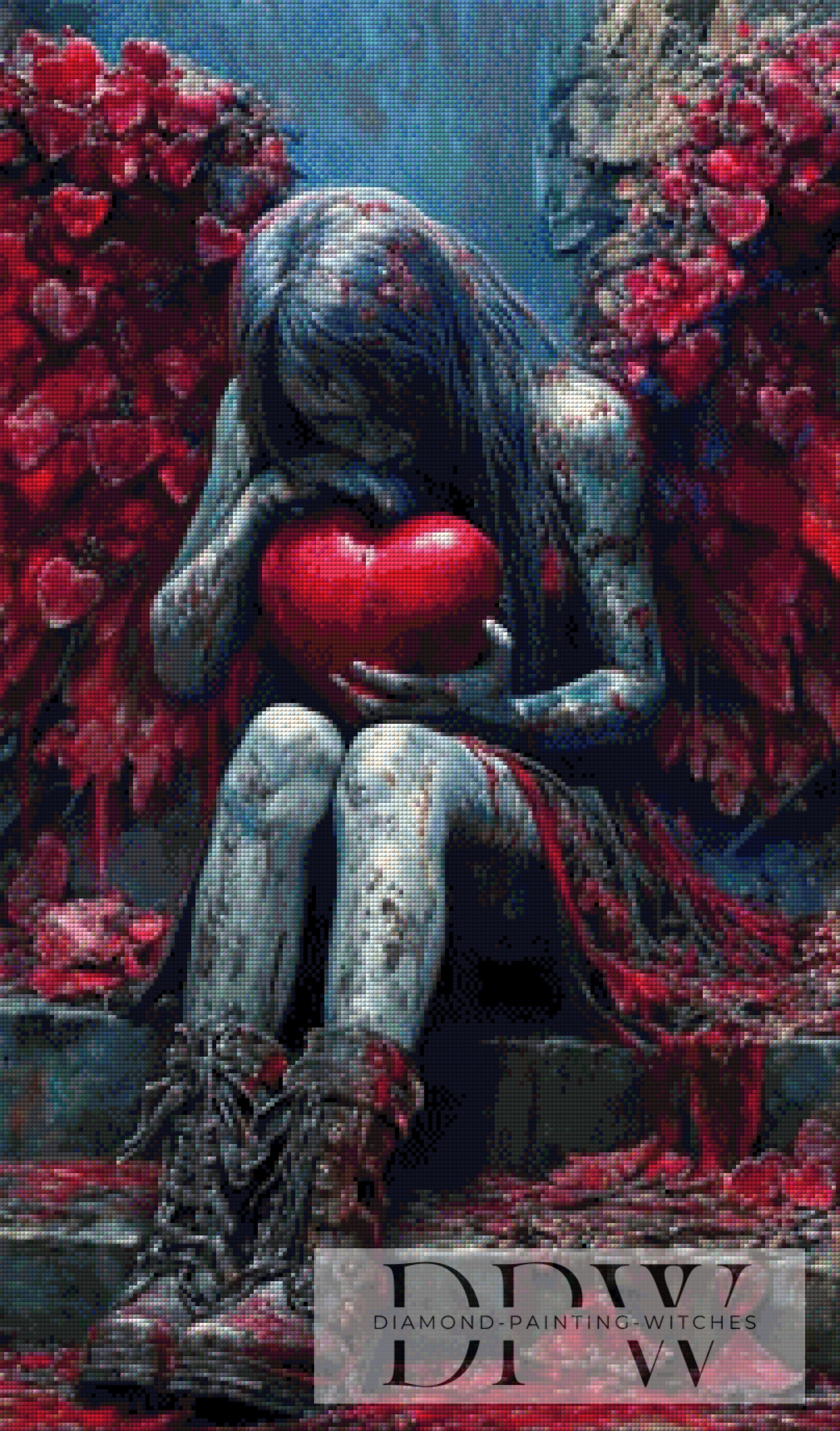 3-Teiler Angel of Hearts by Pixxel Pics