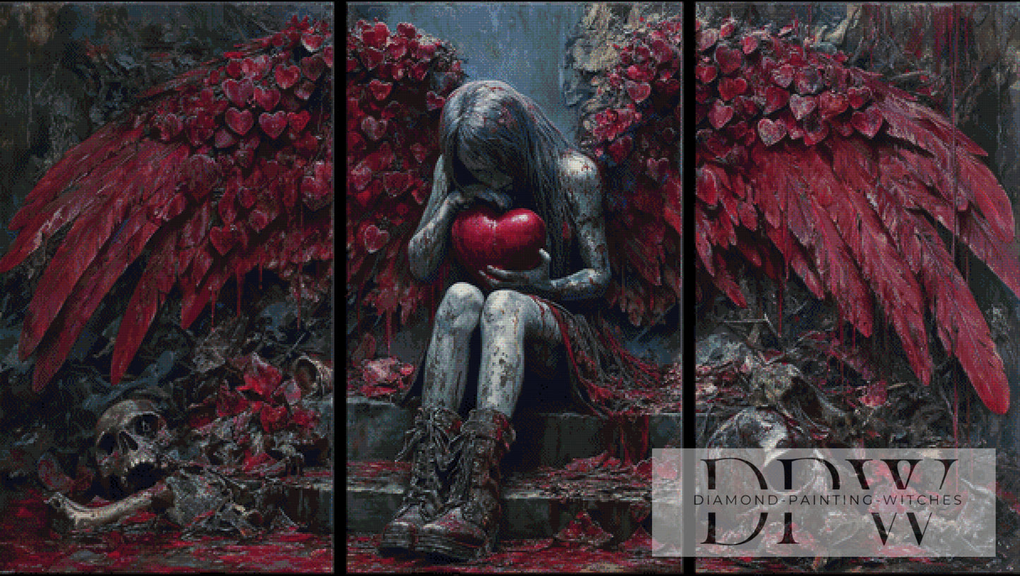 3-Teiler Angel of Hearts by Pixxel Pics 150x85  DPW-2138
