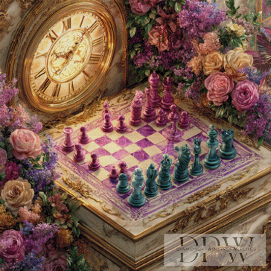 Spielzeit by Lisa Morgan 90x90cm mit 260 Farben DPW-2153