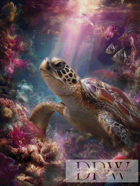 Im Licht der stillen Tiefe by Maggie 75x100cm mit 200 Farben DPW-2187