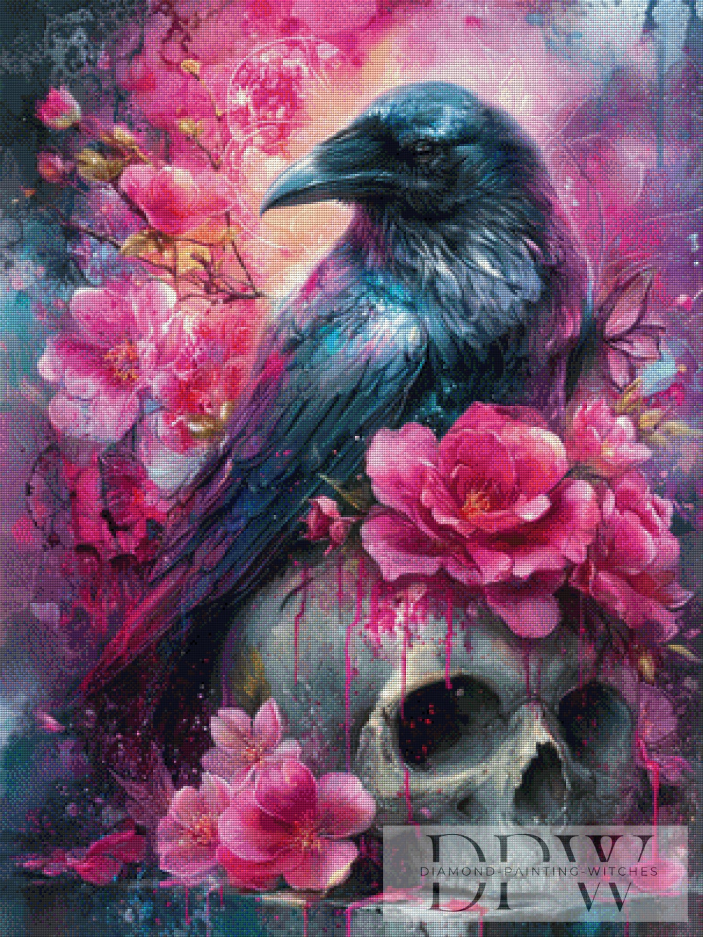 Raven by Artifey 75x100cm mit 270 Farben DPW-2193