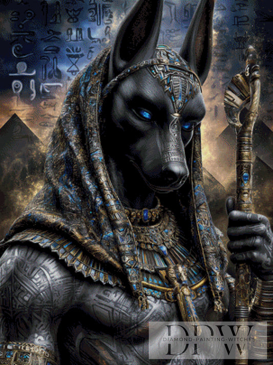 Horus by Elly_A.I. 75x100cm mit 180 Farben DPW-2203