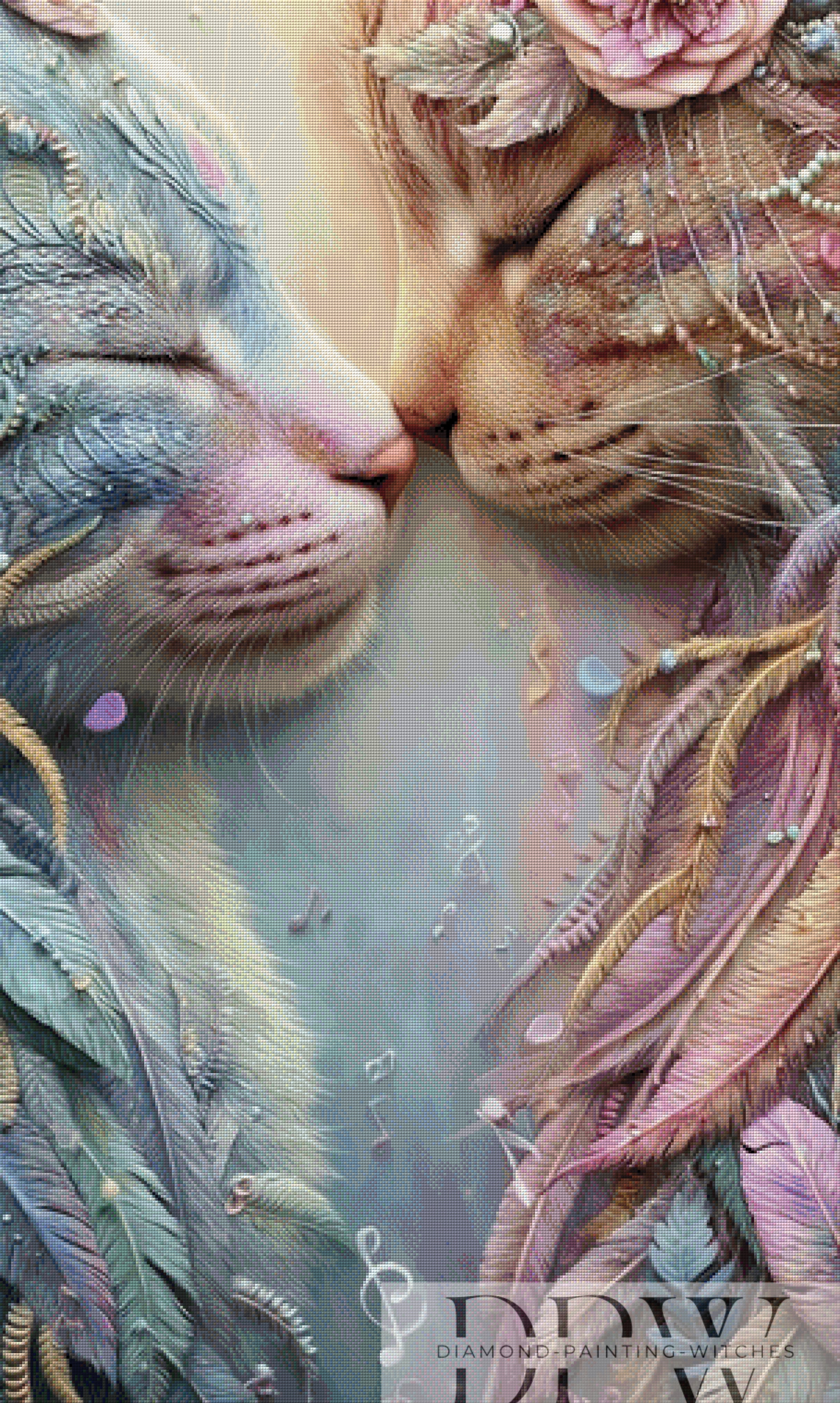 Harmony Cats by Elly_A.I. mit 185 Farben
