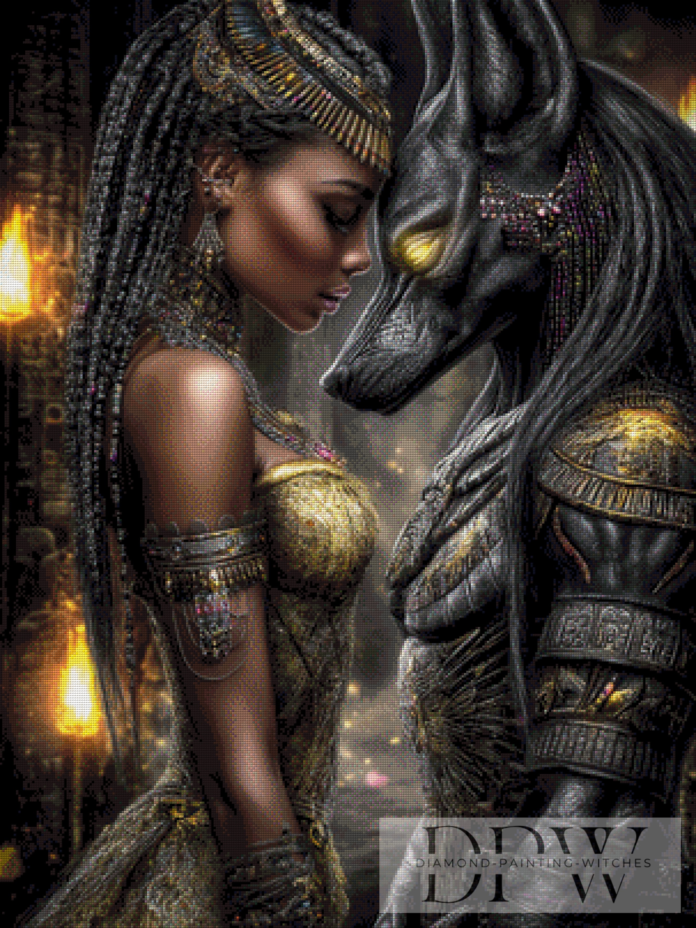 Anubis in Love by Elly_A.I mit 180 Farben