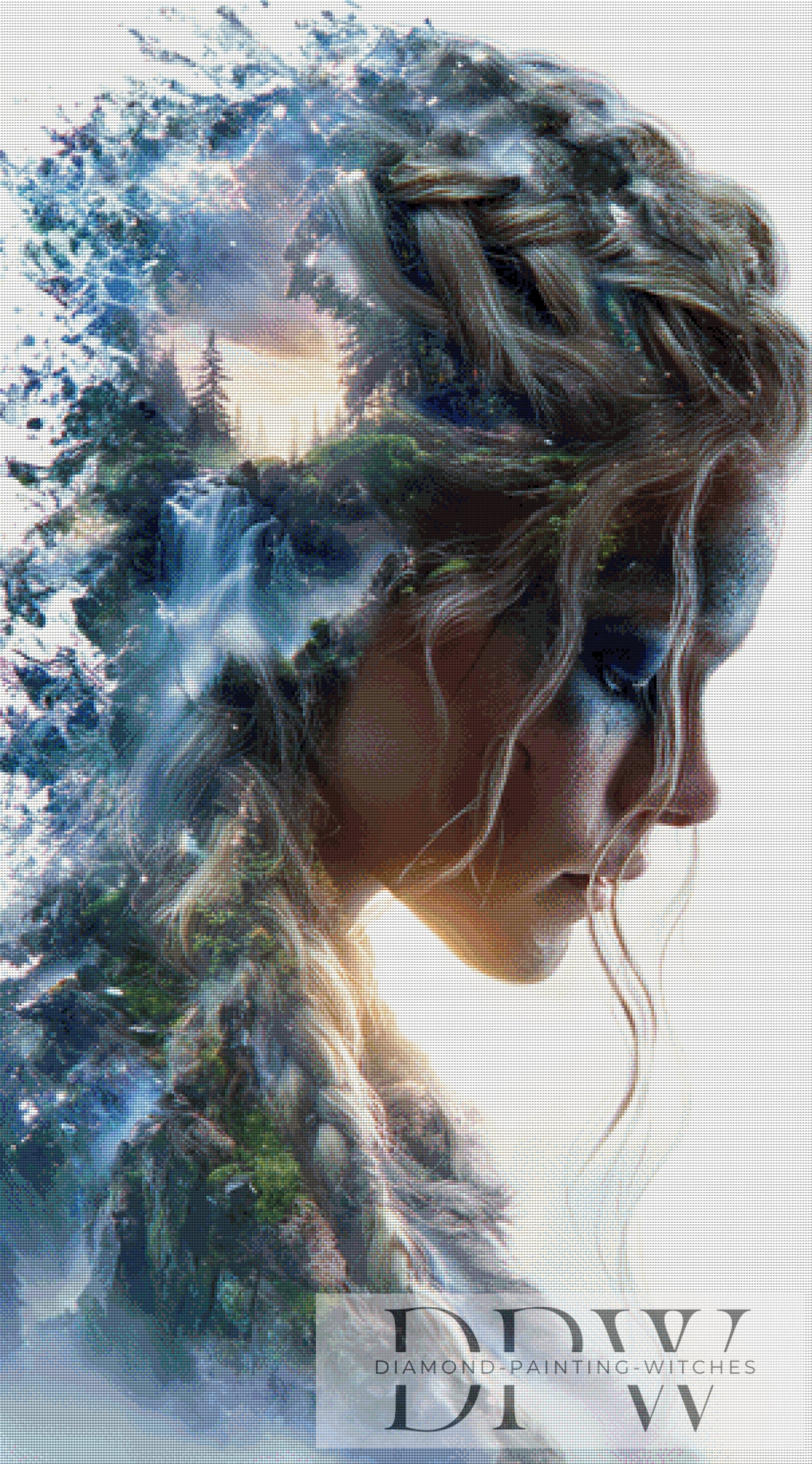 Forestmind by theA.art 75x135cm mit 200 Farben DPW-2232