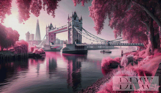The London Bridge by DIYnamite 120x70cm mit 130 Farben DPW-2232