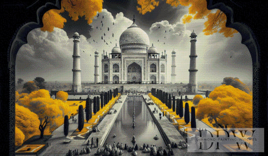 Taj Mahal by DIYnamite 120x70cm mit 140 Farben DPW-2233
