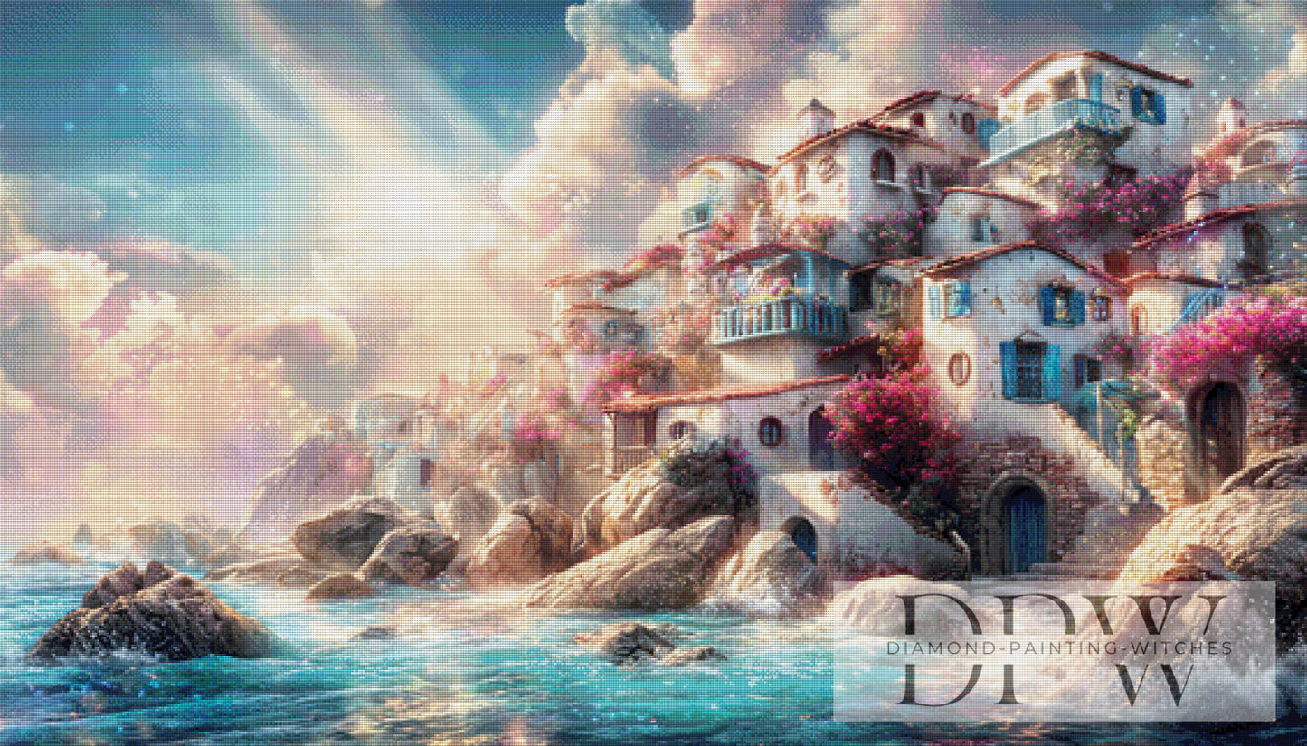 Frigiliana by ellufija 140x80cm mit 290 Farben DPW-2236