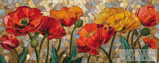Mohnblumen by Catill 150x60cm mit 315 Farben DPW-2243