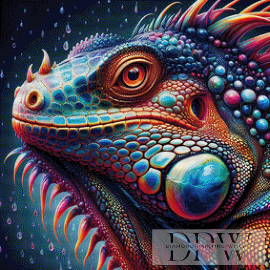 Leguan by Casalla Vendetta 70x70cm mit 315 Farben DPW-2282