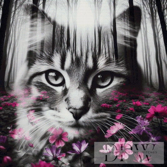Sieben Leben by CreatiVart 80x80cm mit 105 Farben DPW-2284