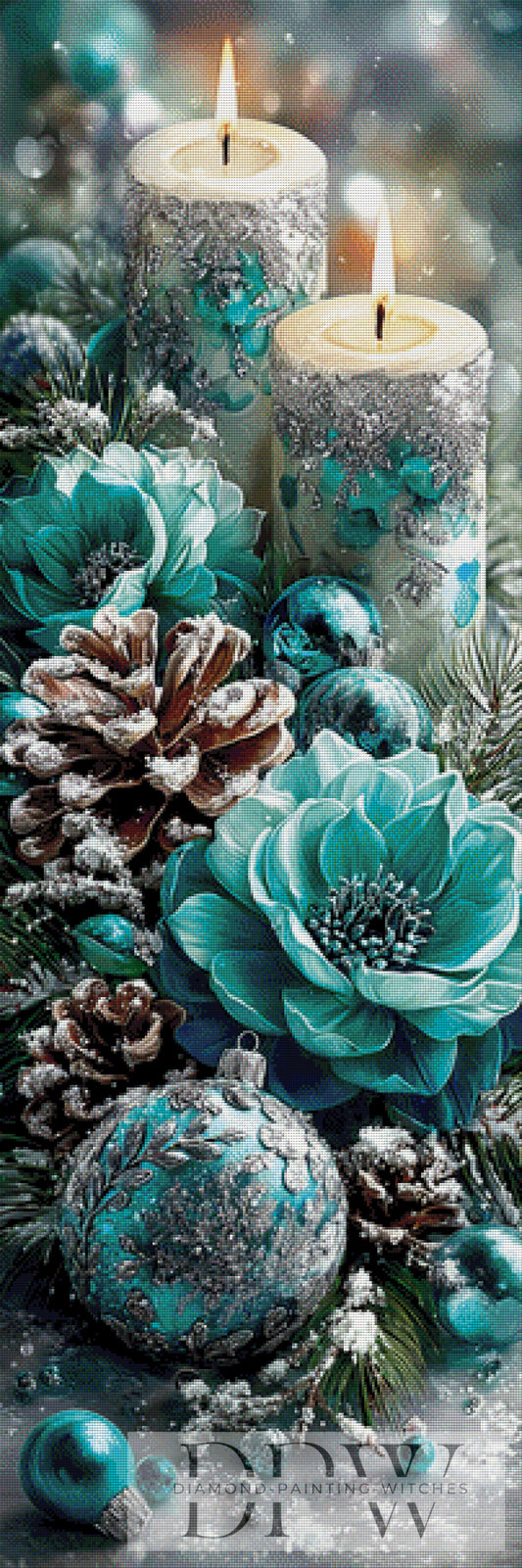Advent by Artifey 40x160cm mit 200 Farben DPW-2307