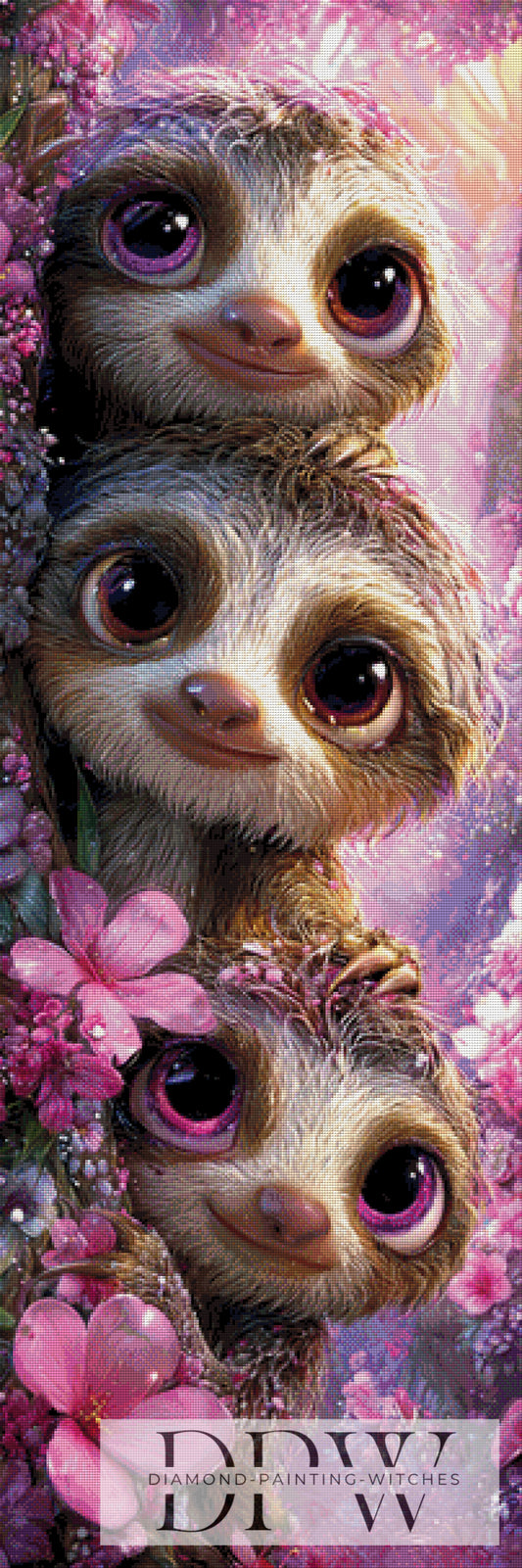 Sloth Trio by Pixxel Pics mit 260 Farben
