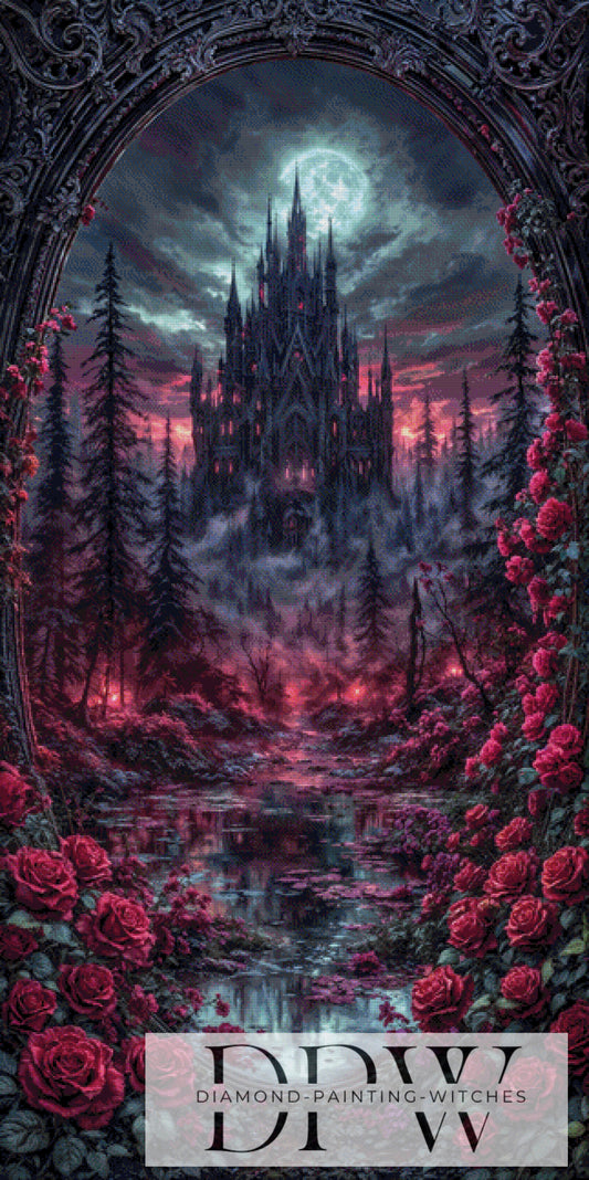 DPW-2325 Dark Castle by Pixxel Pics 80x160cm 170 Farben **SOFORTKAUF** ECKIGE Steine