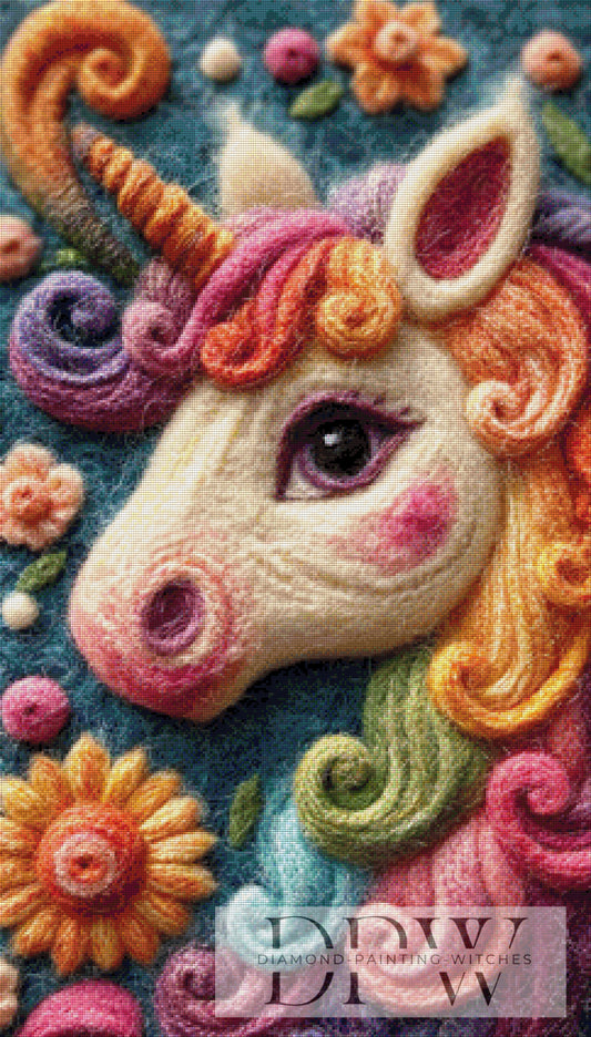 Wollhörnchen by Elly_A.I 60x105cm mit 330 Farben DPW-2329