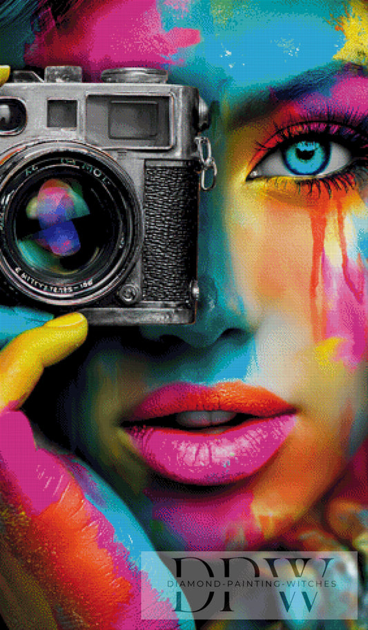 Fotografie by Elly_A.I. 70x120cm mit 370 Farben DPW-2366