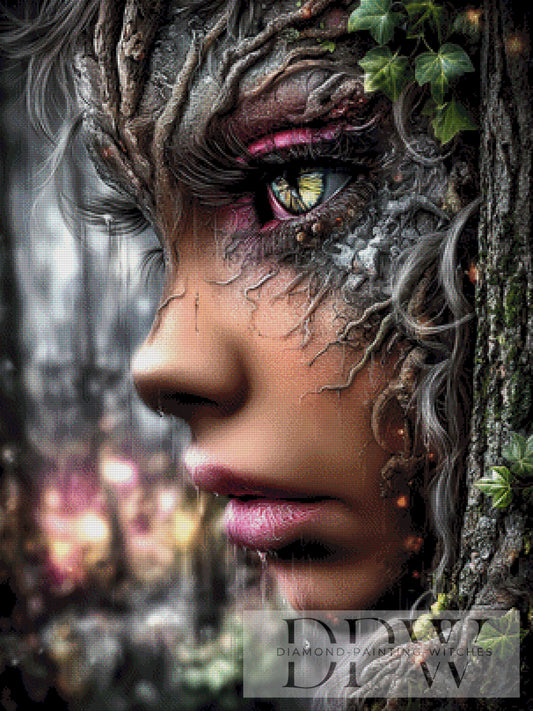 Nature Woman by Elly_A.I  75x100cm mit 220 Farben DPW-2370