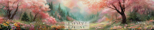La Primavera by Elly_A.I. 200x40cm mit 250 Farben DPW-2376