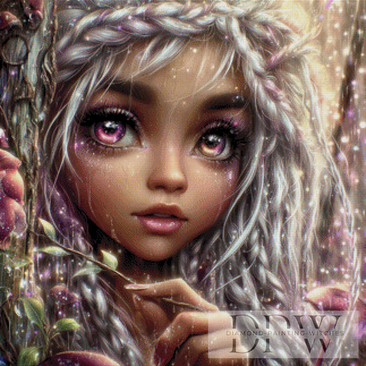 Glitzertraum by _sweet_loco_AI 80x80cm mit 200 Farben