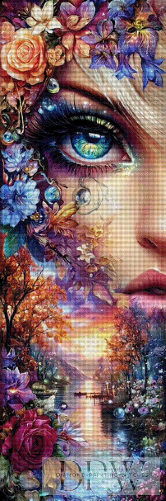 Die Natur im Auge by Artifey 50x150cm mit 360 Farben DPW-2429