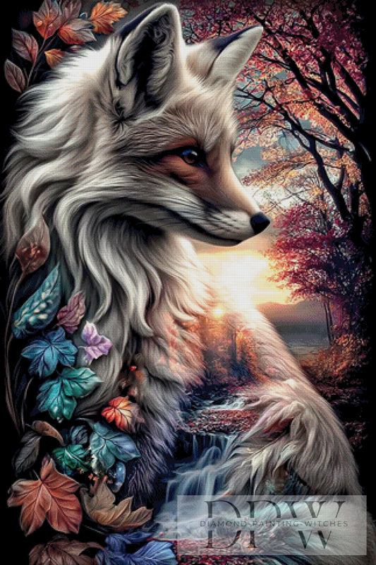 Herbstfuchs by Artifey 80x120cm mit 270 Farben DPW-2433