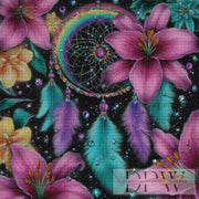 Lilien Traumfänger by Lisa Morgan mit 230 Farben