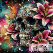Lily Skull by Casalla Vendetta mit 370 Farben **SOFORTKAUF** ECKIGE Steine