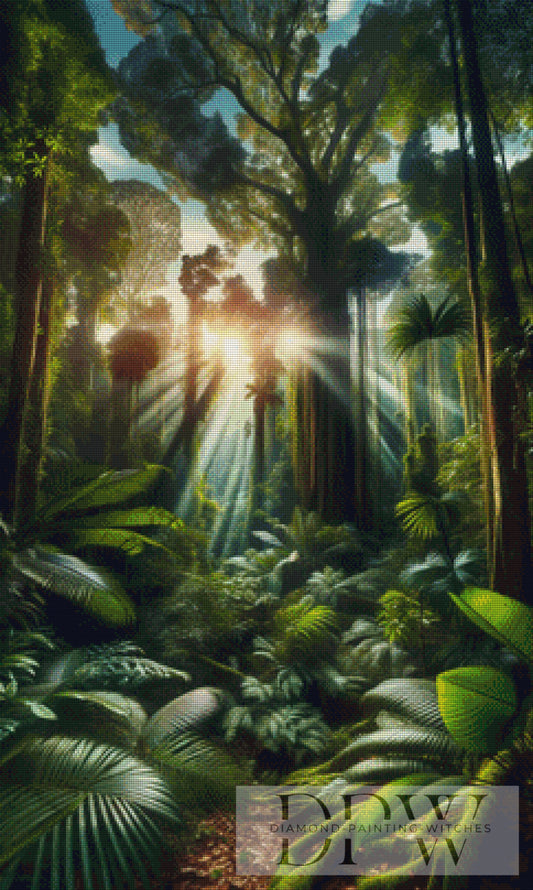 Rainforest by DIYnamite 60x100cm mit 170 Farben DPW-2491