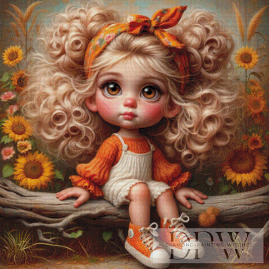 Kristin by CreatiVart 80x80cm mit 200 Farben DPW-2494