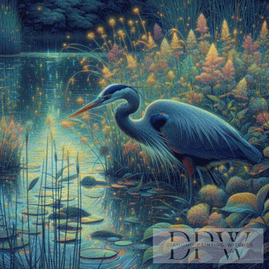 Magie am See by CreatiVart 90x90cm mit 175 Farben DPW-2503