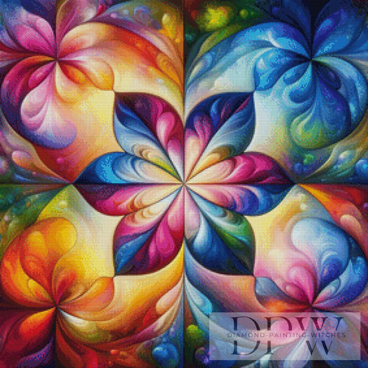Farbtherapie by CreatiVart 70x70cm mit 370 Farben DPW-2505