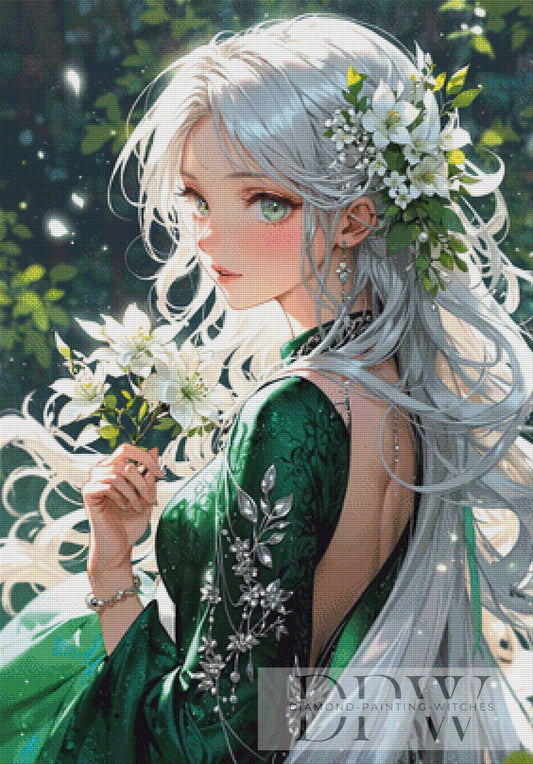 Anime Bride by Casalla Vendetta 70x100cm mit 200 Farben DPW-2517