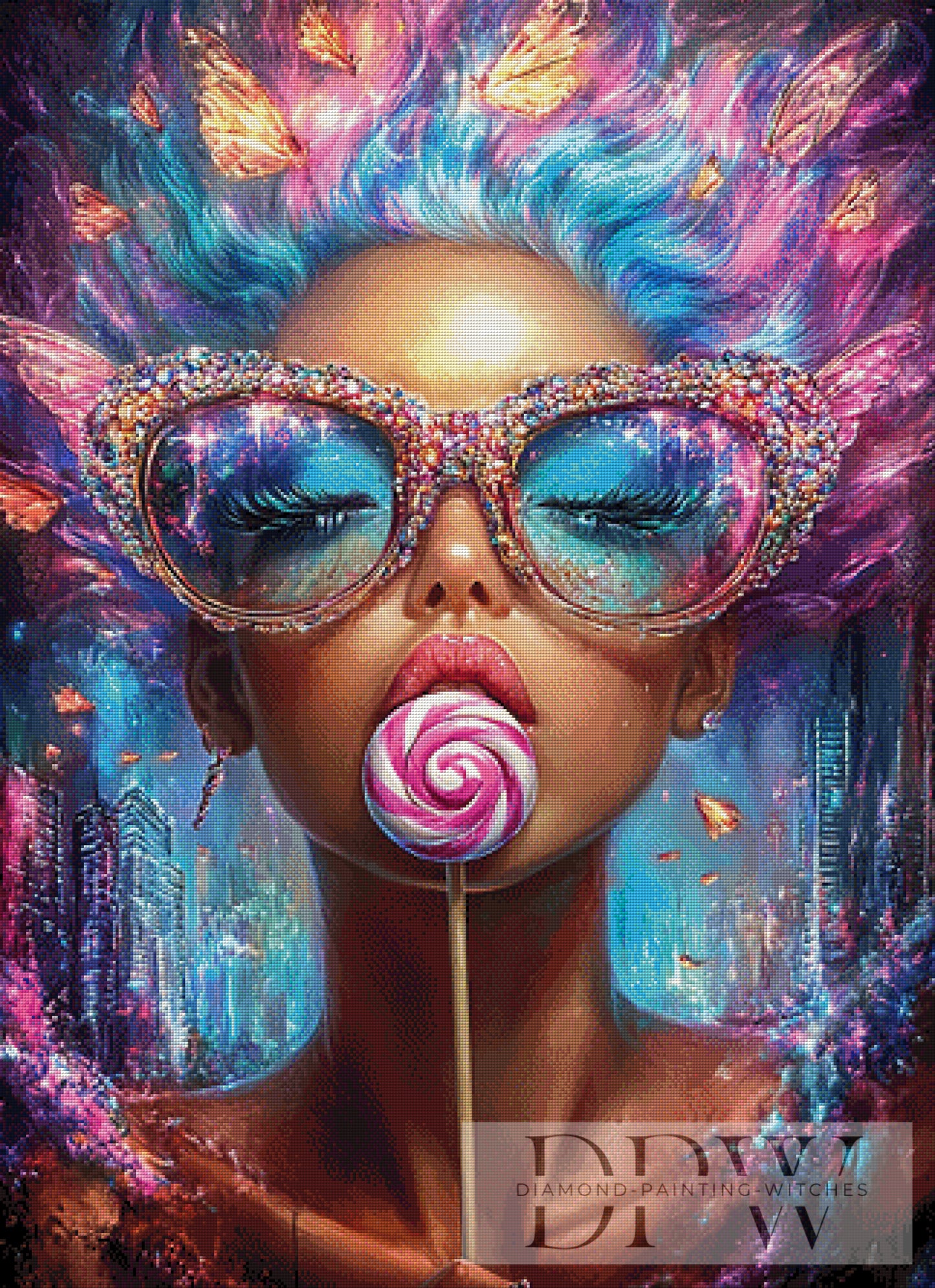 Lollipop by Catill 80x110cm mit 320 Farben DPW-2522
