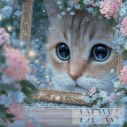 Katze im Bilderrahmen by Lisa Morgan mit 150 Farben