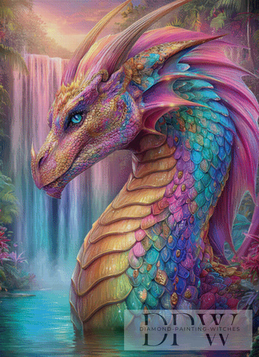 Dimitri Drago by Elly_A.I. 80x110cm mit 330 Farben DPW-2556